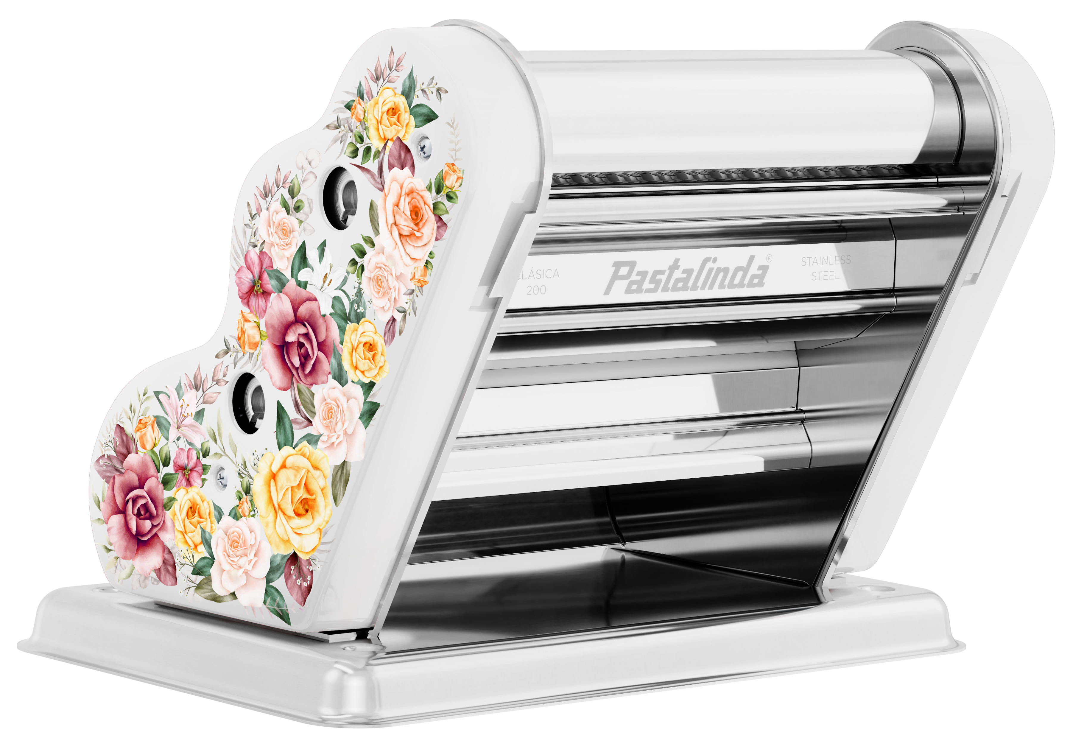 Pastalinda Classic 200 Fiori White Pasta Maker