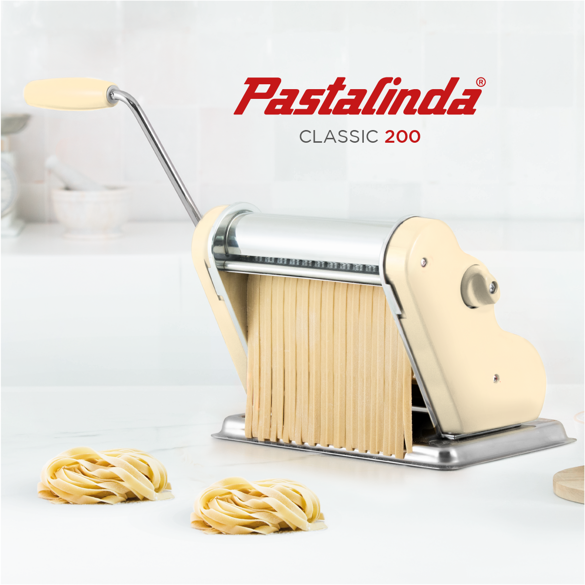 Pastalinda Classic 200 Fiori Cream Pasta Maker