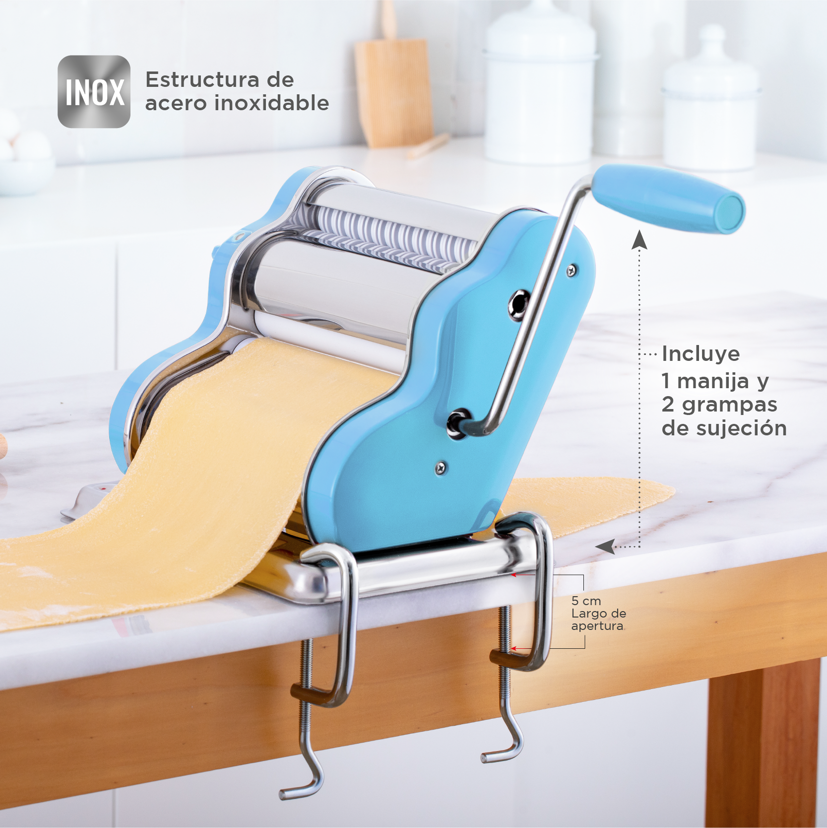 Pastalinda Classic 200 Light Blue Pasta Maker