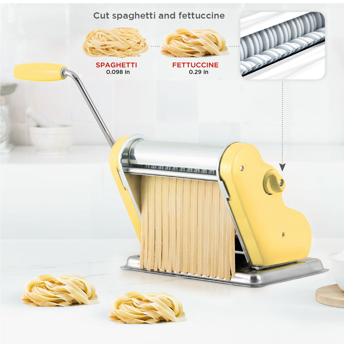 Pastalinda Classic 200 Tango Yellow Pasta Maker