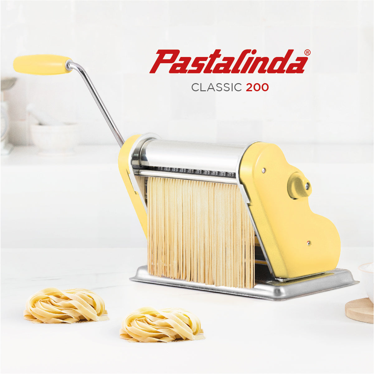 Pastalinda Classic 200 Tango Yellow Pasta Maker