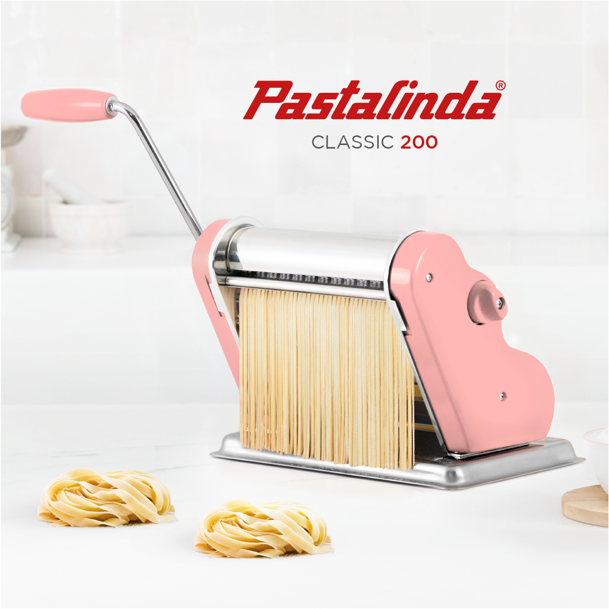 Pastalinda Classic 200 Tango Pink Pasta Maker
