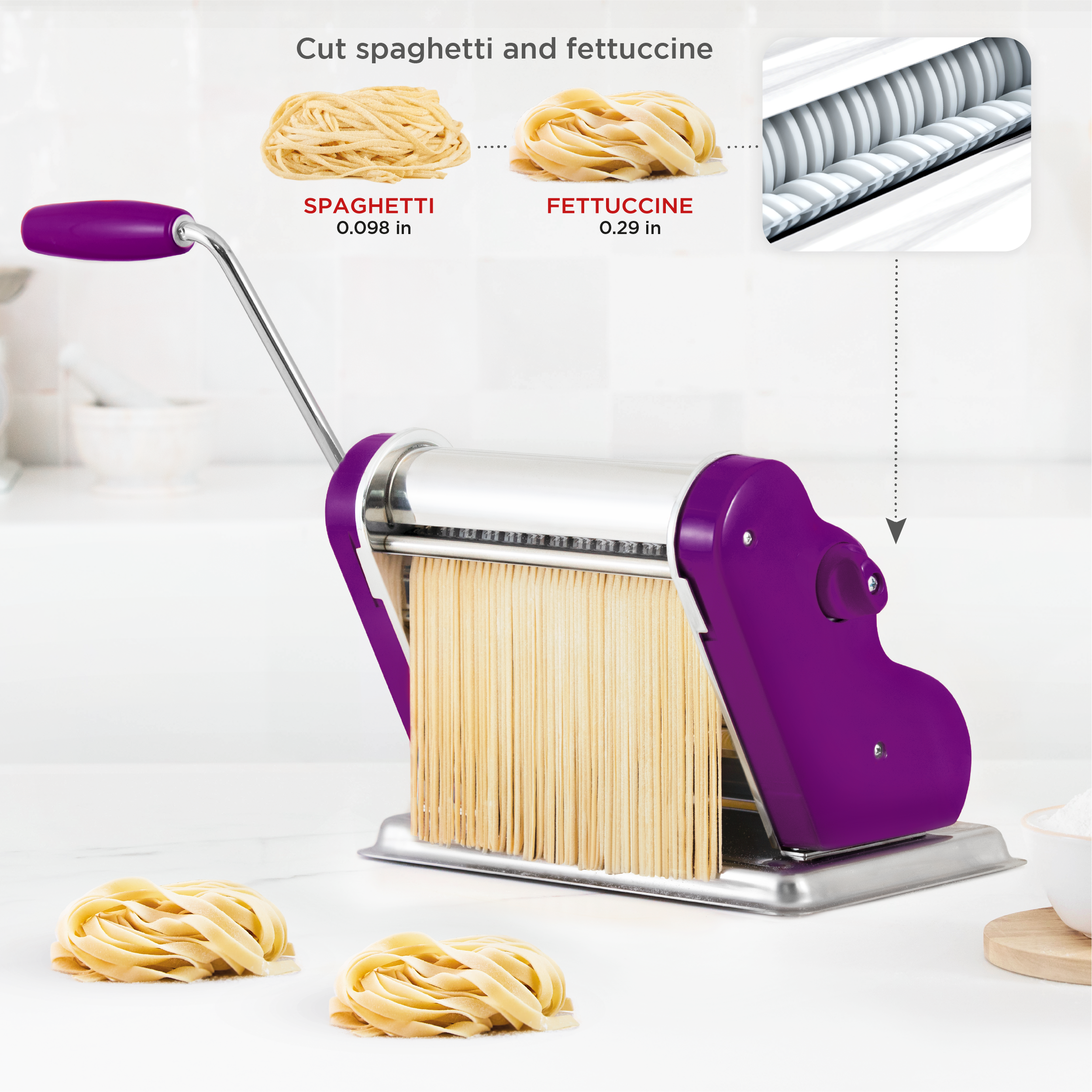 Pastalinda Classic 200 Violet Pasta Maker