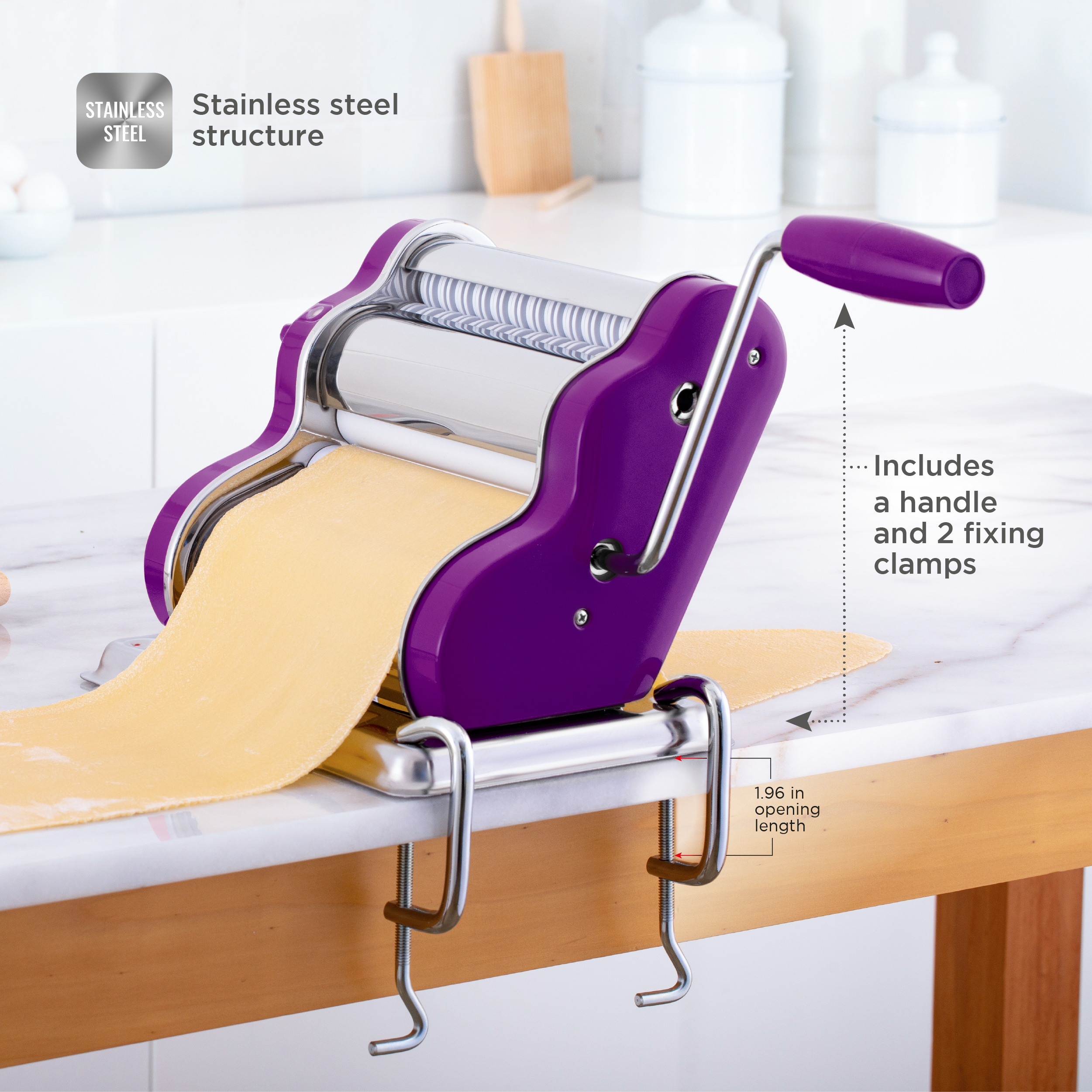 Pastalinda Classic 200 Violet Pasta Maker