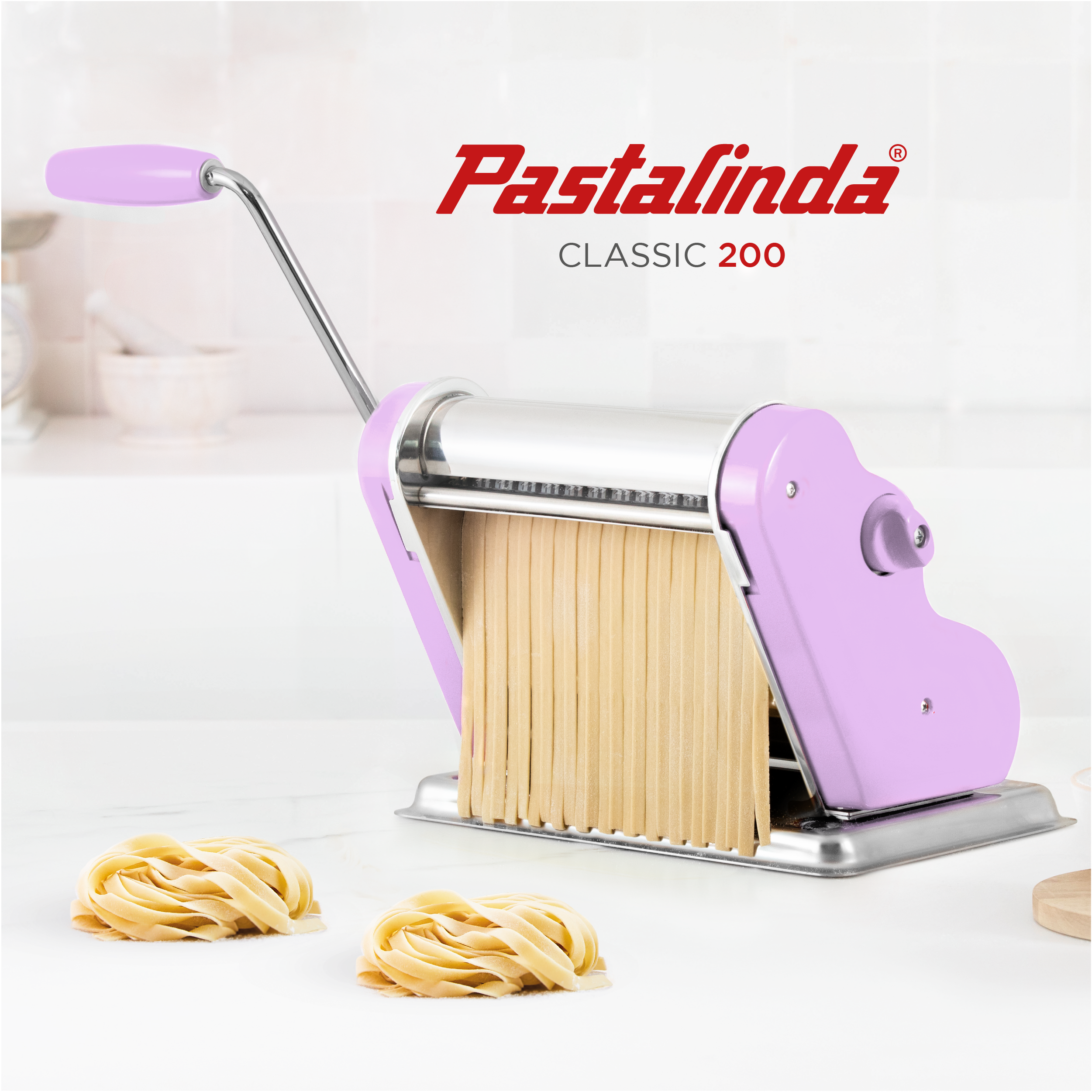 Pastalinda Classic 200 Lilac Pasta Maker
