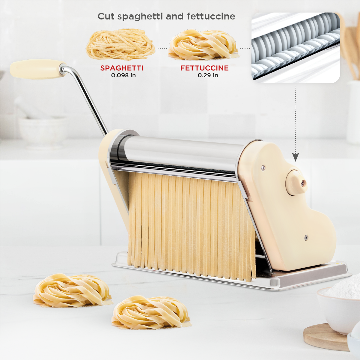 Pastalinda Classic 260 Cream Pasta Maker