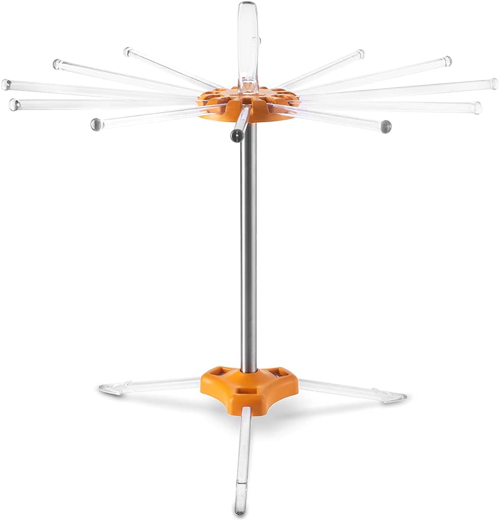 Pastalinda Orange Pasta Drying Rack, 15.7 x 7.87-Inch - Pastalinda