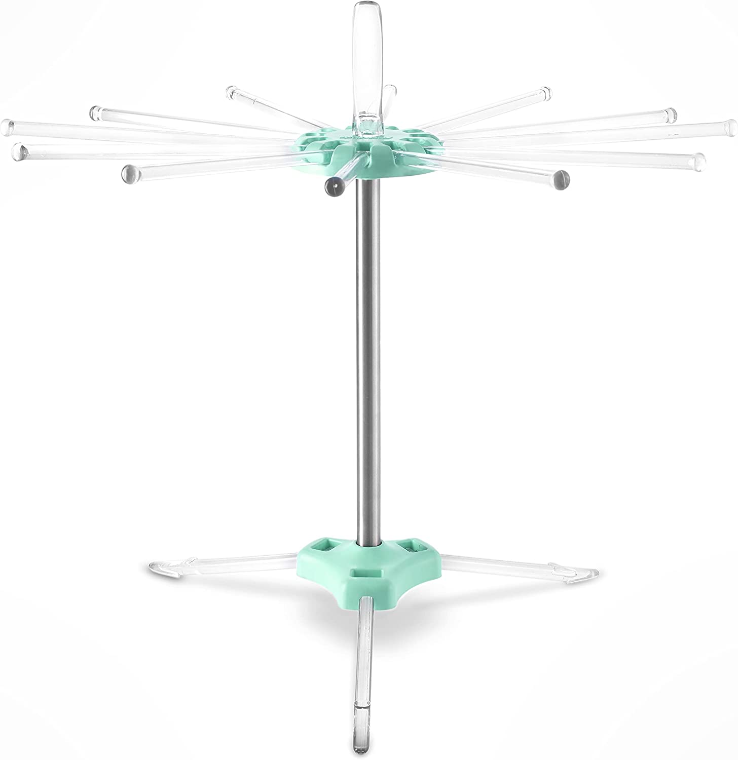 Pastalinda Pastel Green Pasta Drying Rack, 15.7 x 7.87-Inch - Pastalinda