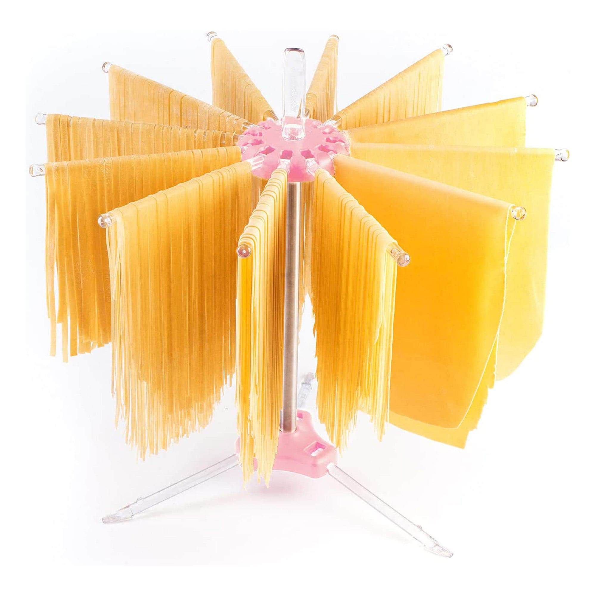 Pastalinda Pink Pasta Drying Rack, 15.7 x 7.87-Inch - Pastalinda