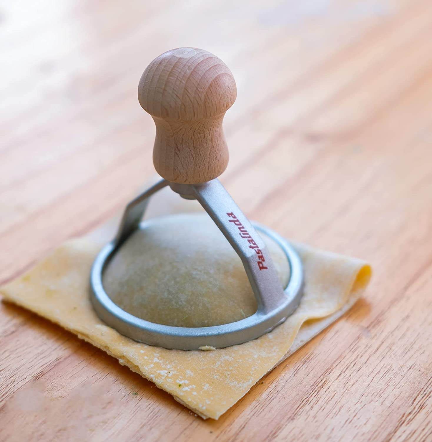 Pastalinda Aluminum Round Sorrentini Stamp, 3 x 3-Inch - Pastalinda