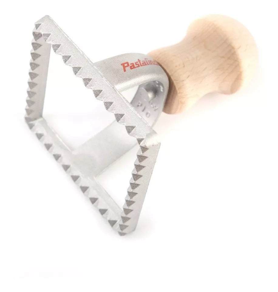 Pastalinda Aluminum Square Ravioli Stamp, 2.75 x 2.75-Inch - Pastalinda