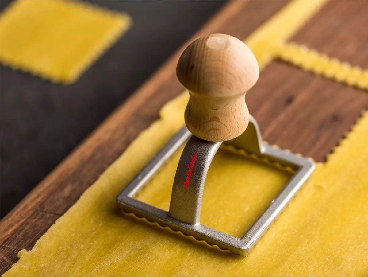 Pastalinda Aluminum Square Ravioli Stamp, 2.75 x 2.75-Inch - Pastalinda