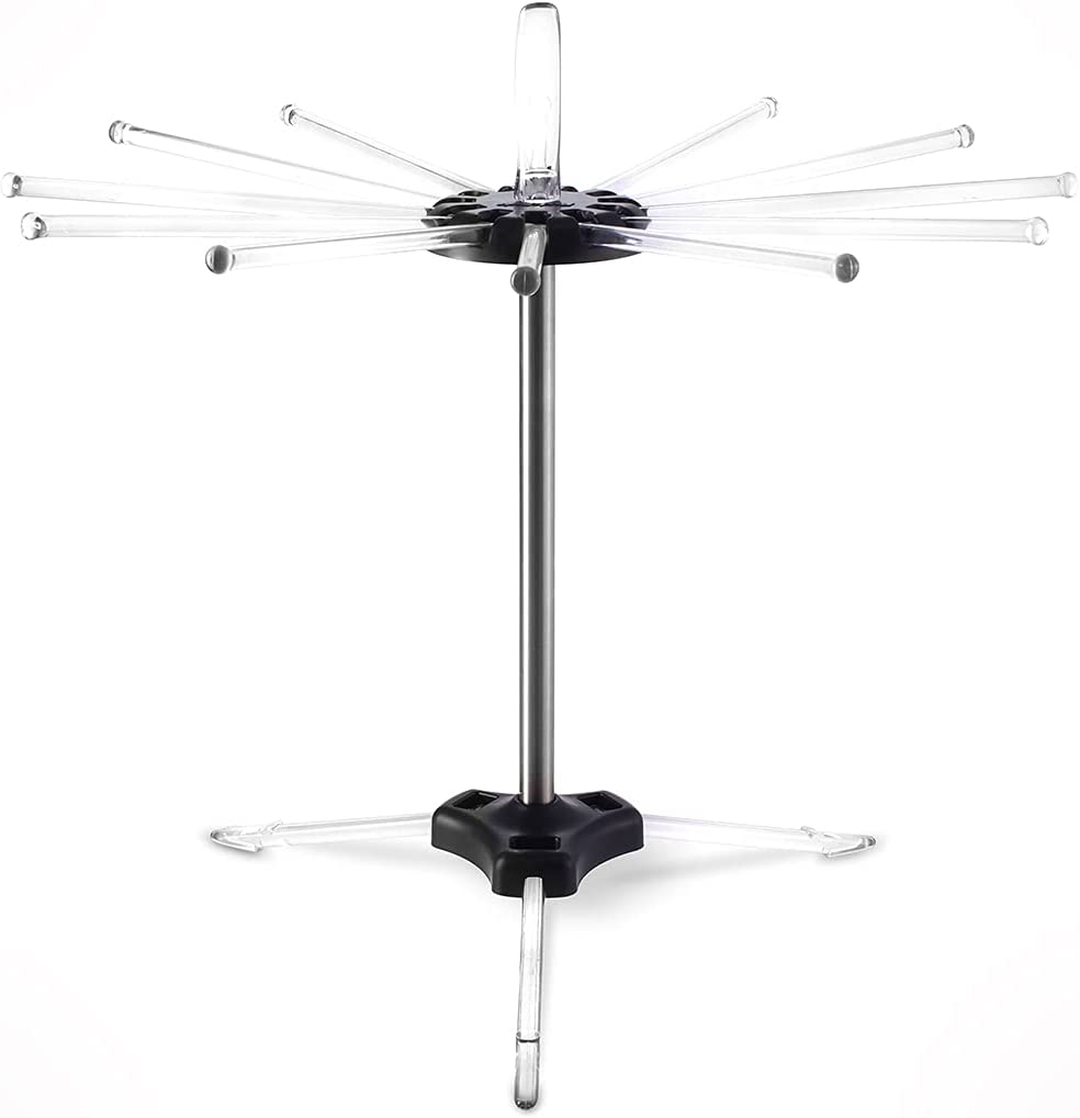 Pastalinda Black Pasta Drying Rack, 15.7 x 7.87-Inch - Pastalinda
