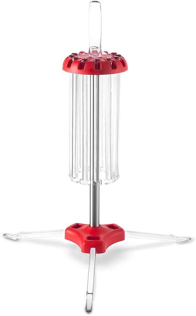 Pastalinda Red Pasta Drying Rack, 15.7 x 7.87-Inch - Pastalinda